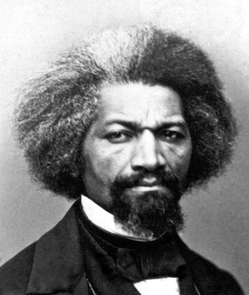 <p>(1817-1895) American abolitionist and writer, he escaped slavery and became a leading African American spokesman and writer. He published his biography, The Narrative of the Life of Frederick Douglass, and founded the abolitionist newspaper, the North Star.</p>