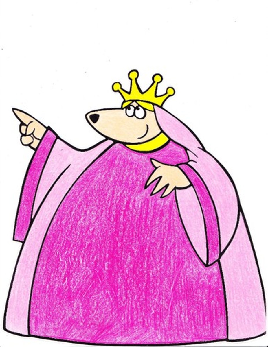<p>the queen</p>