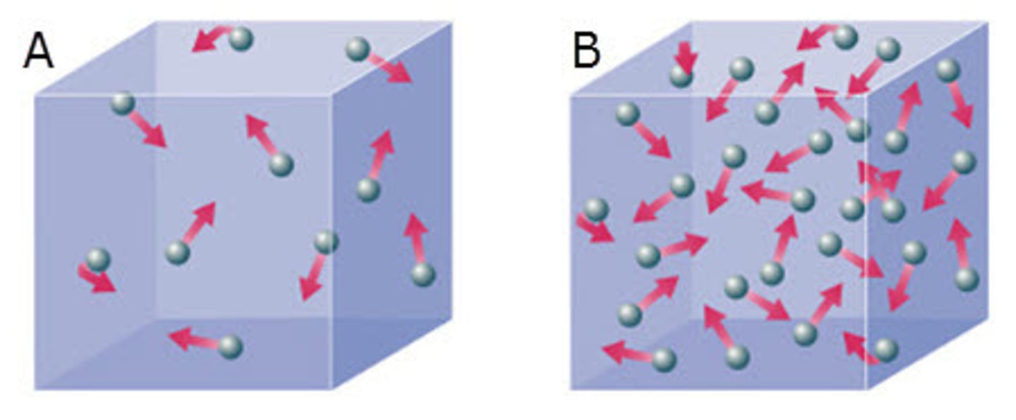 <p>The sum of the kinetic energy and the potential energy of the PARTICLES that make up an object</p>