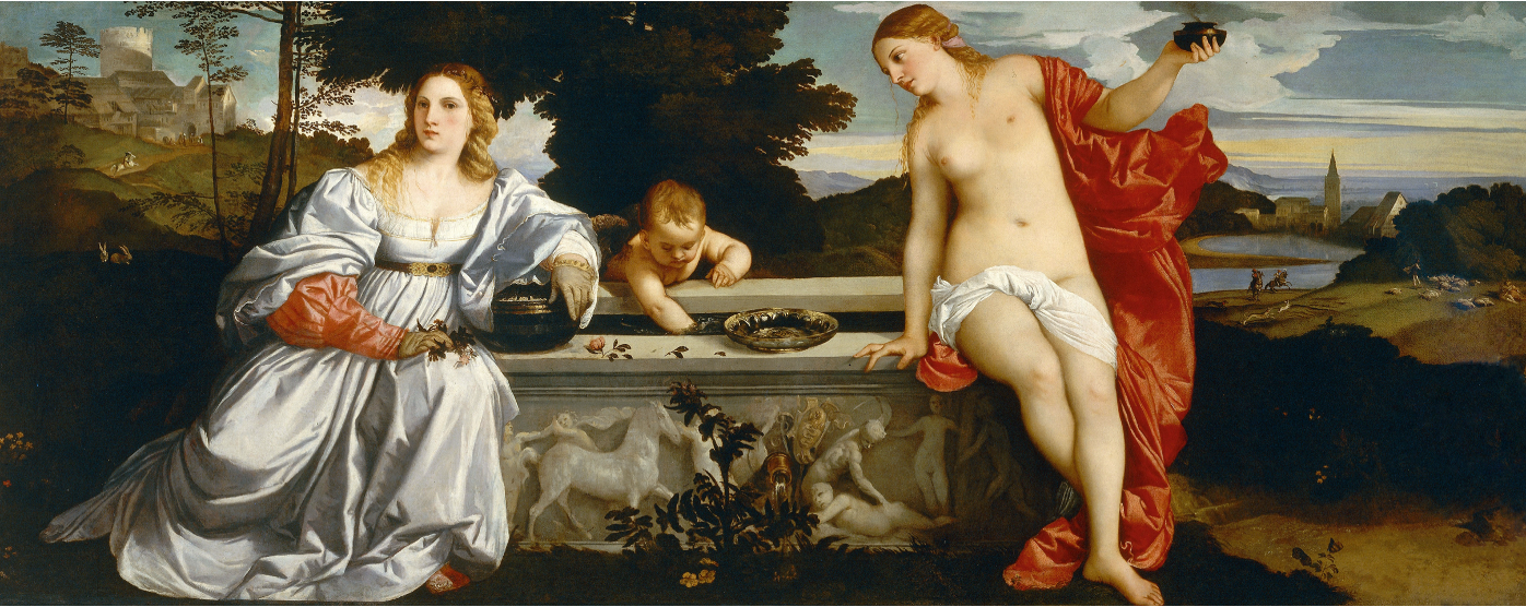 Sacred and Profane Love, 1515. Titian