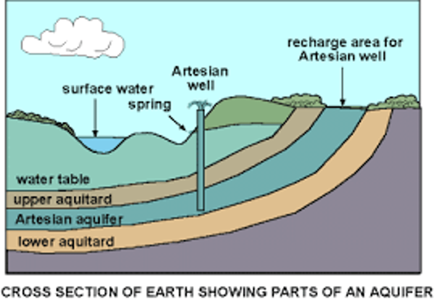 <p>ease with which fluids flow through an aquifer</p>