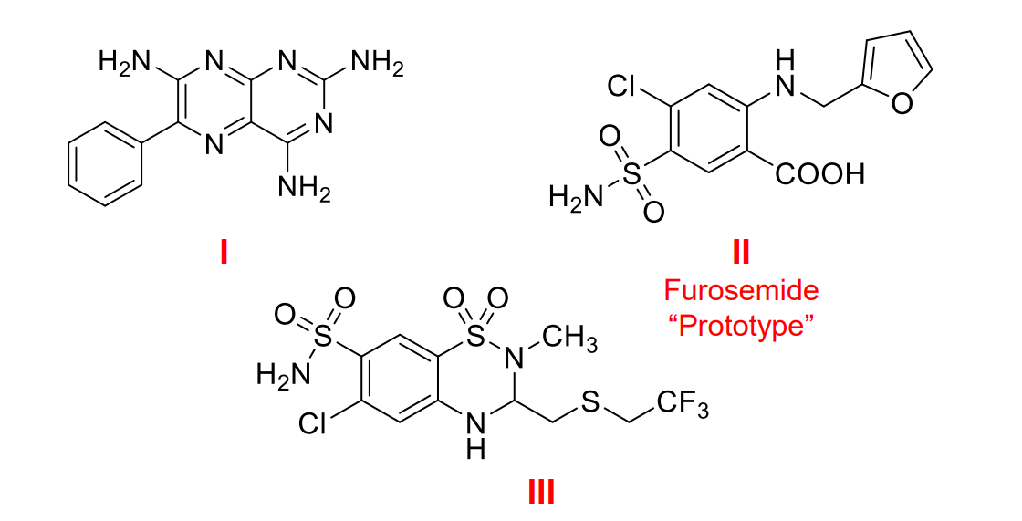 <p>Which of these drugs are a thiazide? </p>