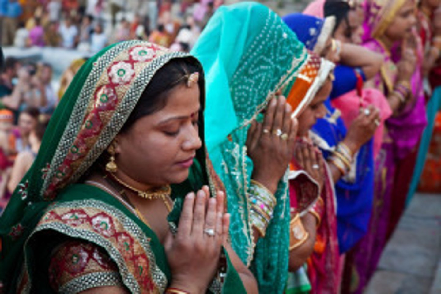 <p>Followers of Hinduism</p>