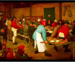 <p><em>The Peasant Wedding</em></p>