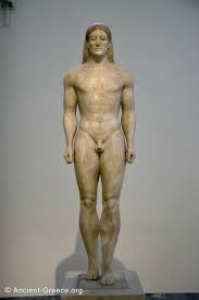 <p>Anavysos Kouros - 530 BCE</p>