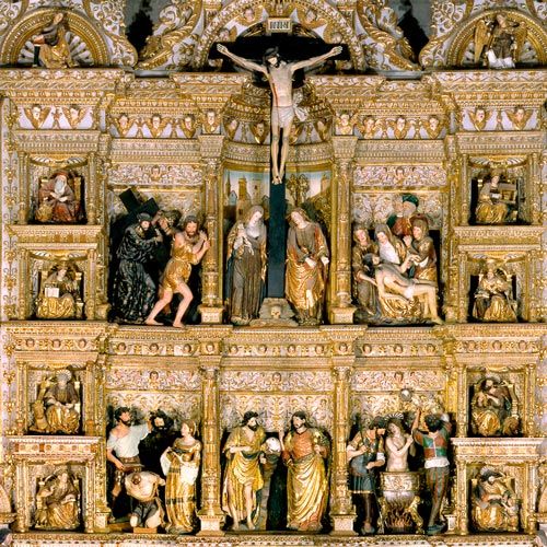 <p>Retablo de la Capilla Real</p>