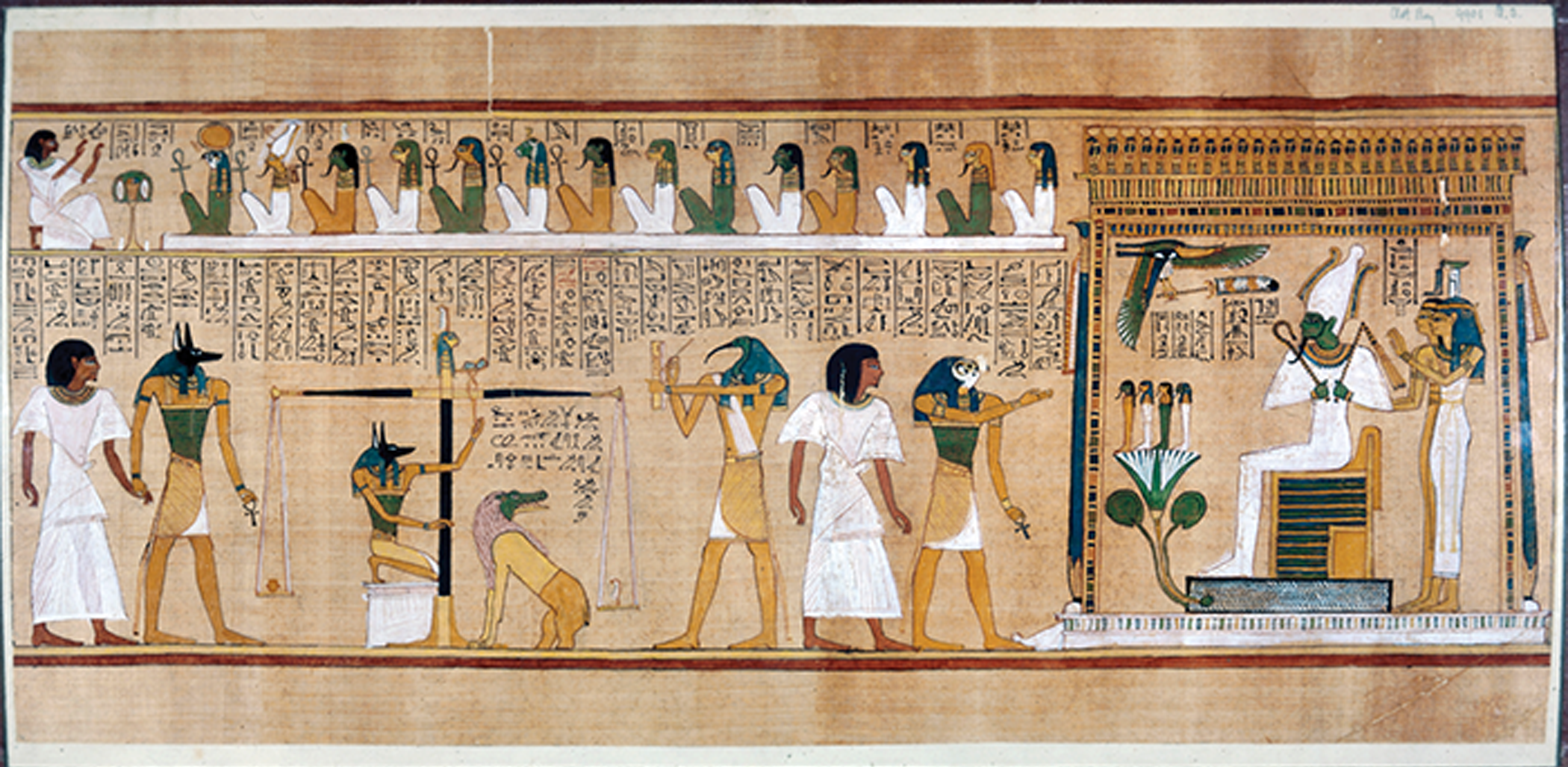 <p>The visual organization of the work is meant to suggest a<br>A. solemn procession as part of a civic ceremony<br>B. sequence of successive events in an important narrative<br>C. contrast between orderly control and chaotic drama<br>D. strict hierarchy between the relative importance of the figures</p>