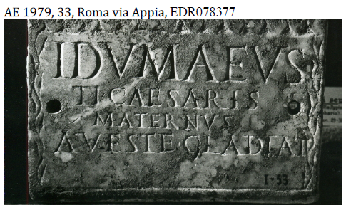 <p>AE, Roma via Appia</p>