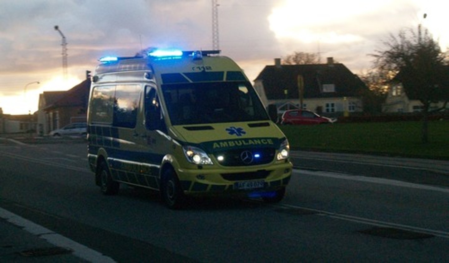<p>to go to the emergency room</p>