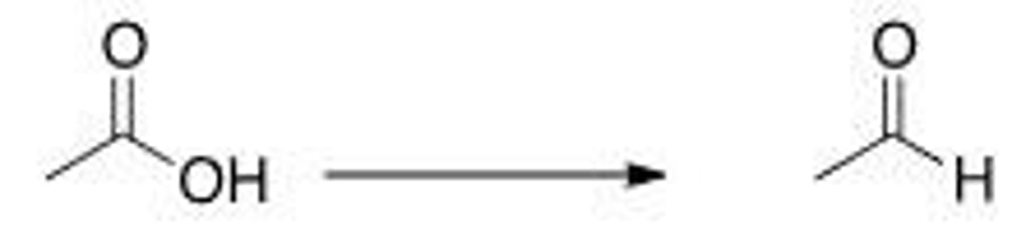 <p>What is the correct classification of the following reaction?</p><p>A. Reduction reaction</p><p>B. Oxidation reaction</p><p>C. Elimination reaction</p><p>D. Substitution reaction</p>