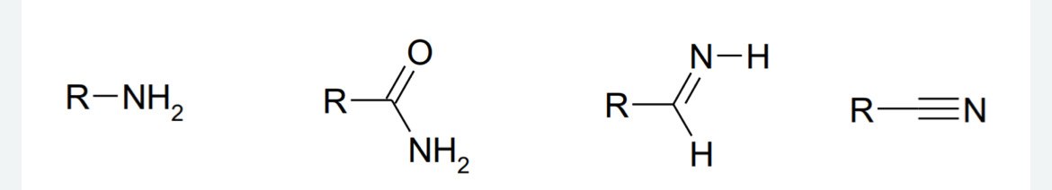 <p>Nitrogen compounds </p>