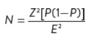 <p>estimates of likely proportions rather than standard deviations.&nbsp;</p><p>Z is level of confidence expressed in standard errors, E is acceptable amount of sampling error and P is proportion of the population having certain behaviour or characteristic.&nbsp;</p><p>Once survey is conducted and actual proportions or sample means/standard deviations calculated, researcher can assess accuracy of estimates used to calculate sample size. Adjustments can be made to levels of sampling error based on sample size and actual sample.&nbsp;</p>