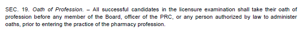<p>Article 3</p><ul><li><p>SEC. 18. Report of Rating. – The Board shall submit to the PRC the ratings obtained by each candidate within — after the last day of the examination, unless extended for just cause. Upon the release of the results of the examination, the — shall send by mail the rating obtained by each examinee at the given address using the mailing envelope submitted during the examination.</p></li></ul><p></p>