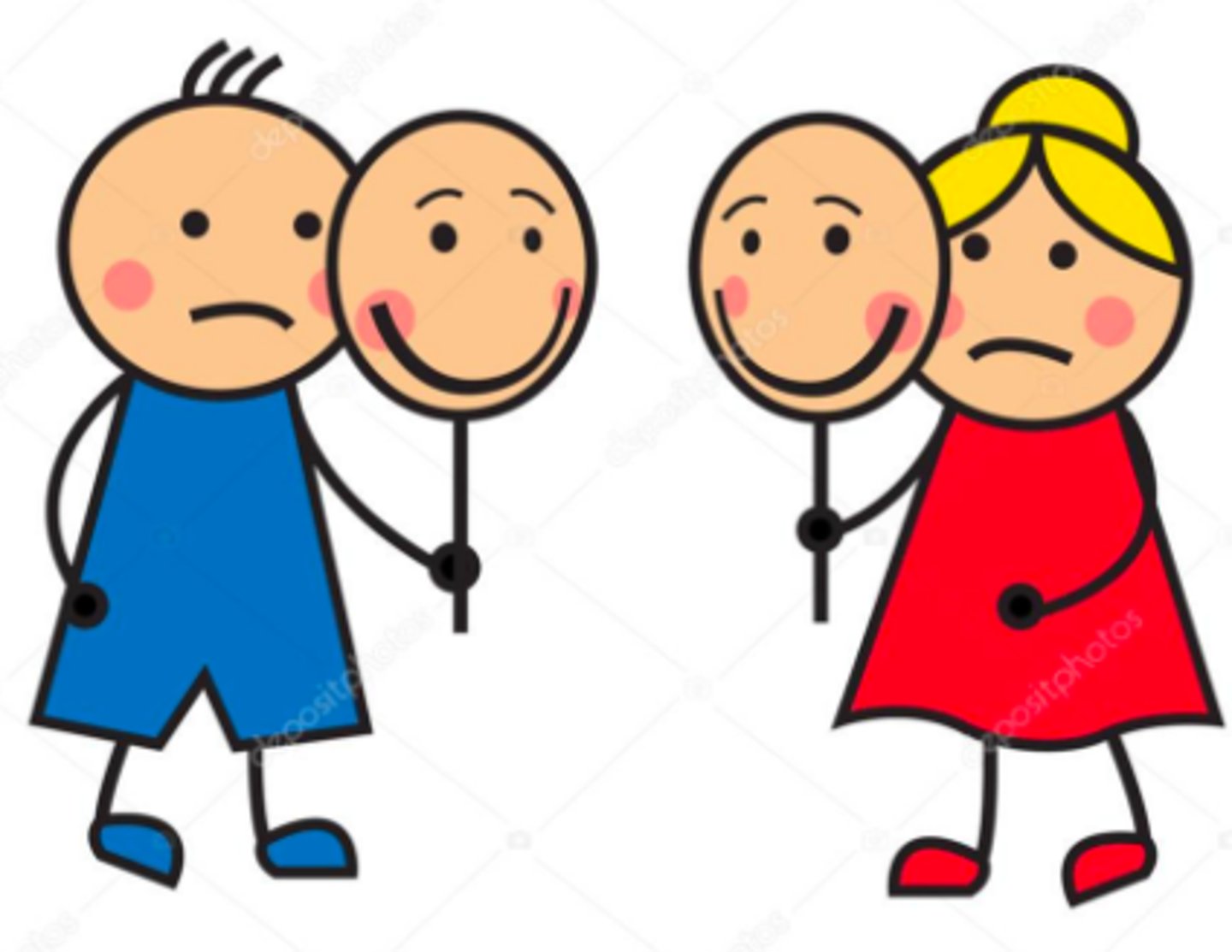 <p>the act of hiding your real feelings or intentions, often by pretending to have different ones</p>