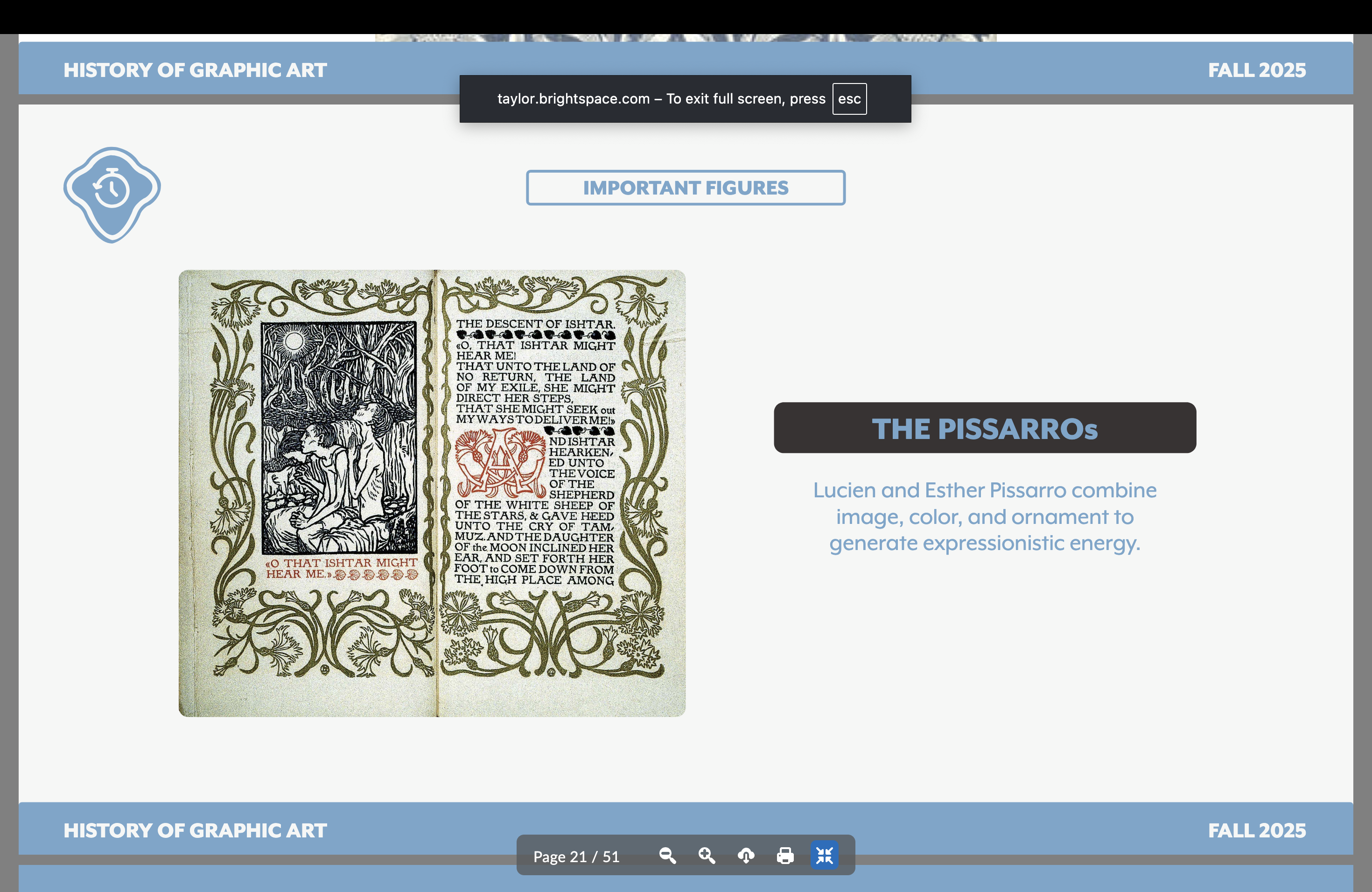 <p>Artists of the&nbsp;Arts and Crafts Movement<br>Expressionistic energy!</p>