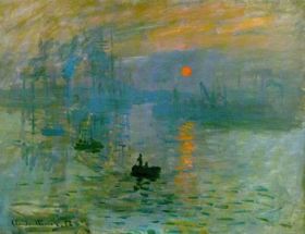 <p>Impression: Sunrise (1872)</p><p>Other notes: This painting is the inspiration for the name of the &quot;Impressionist&quot; movement. Monet lived at Giverny (his famous house in France).</p>