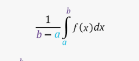 average height = area/width