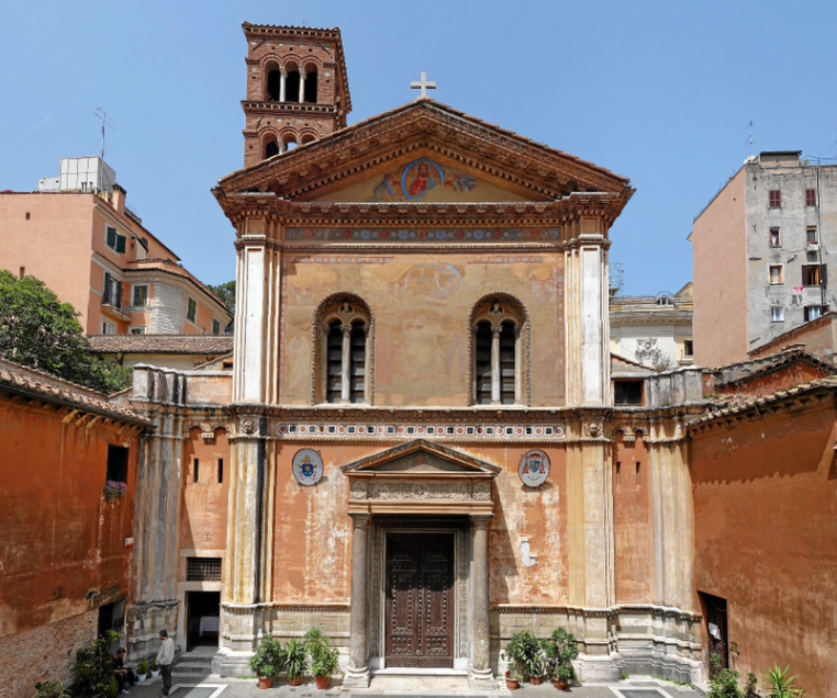 <p>Basilica of Santa Pudenziana, Rome, 384 AD</p>