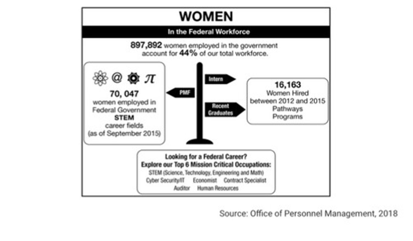 <p>Like most businesses, the federal government has to seek out well-qualified and diverse job candidates.</p>