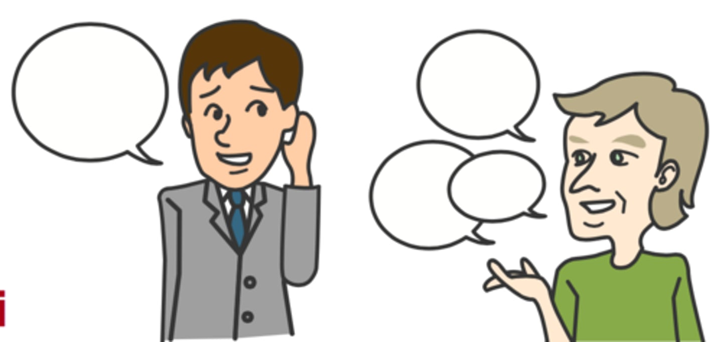 <p>Could you say that again, please?</p>