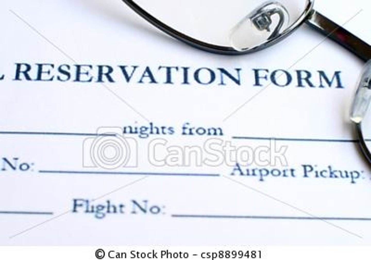 <p>reservation</p>