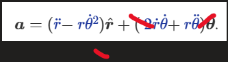<p>centripetal acceleration + Coriolis acceleration + linear acceleration</p>