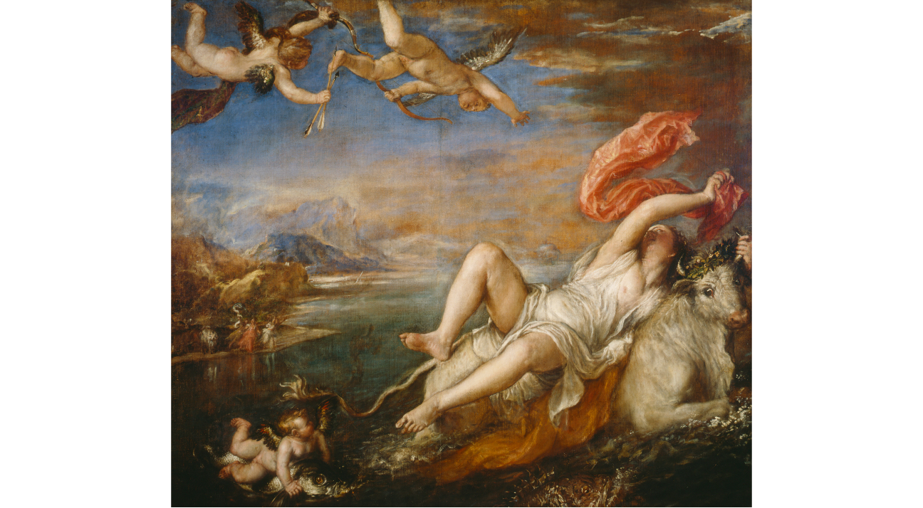 The Rape of Europa, 1560. Titian