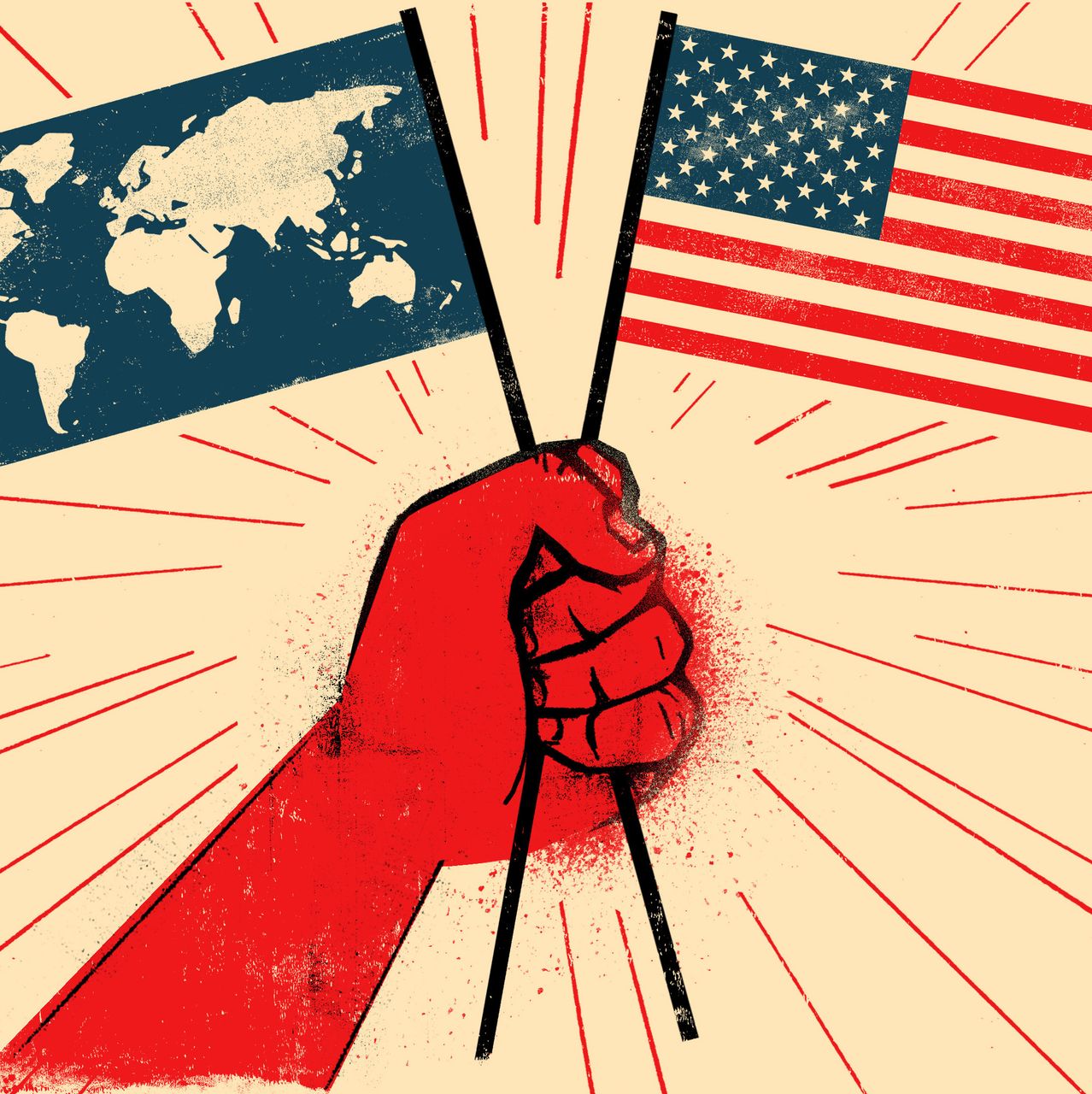 The idea of what should drive the US in world affairs idealists believe in a world order, laws, human rights