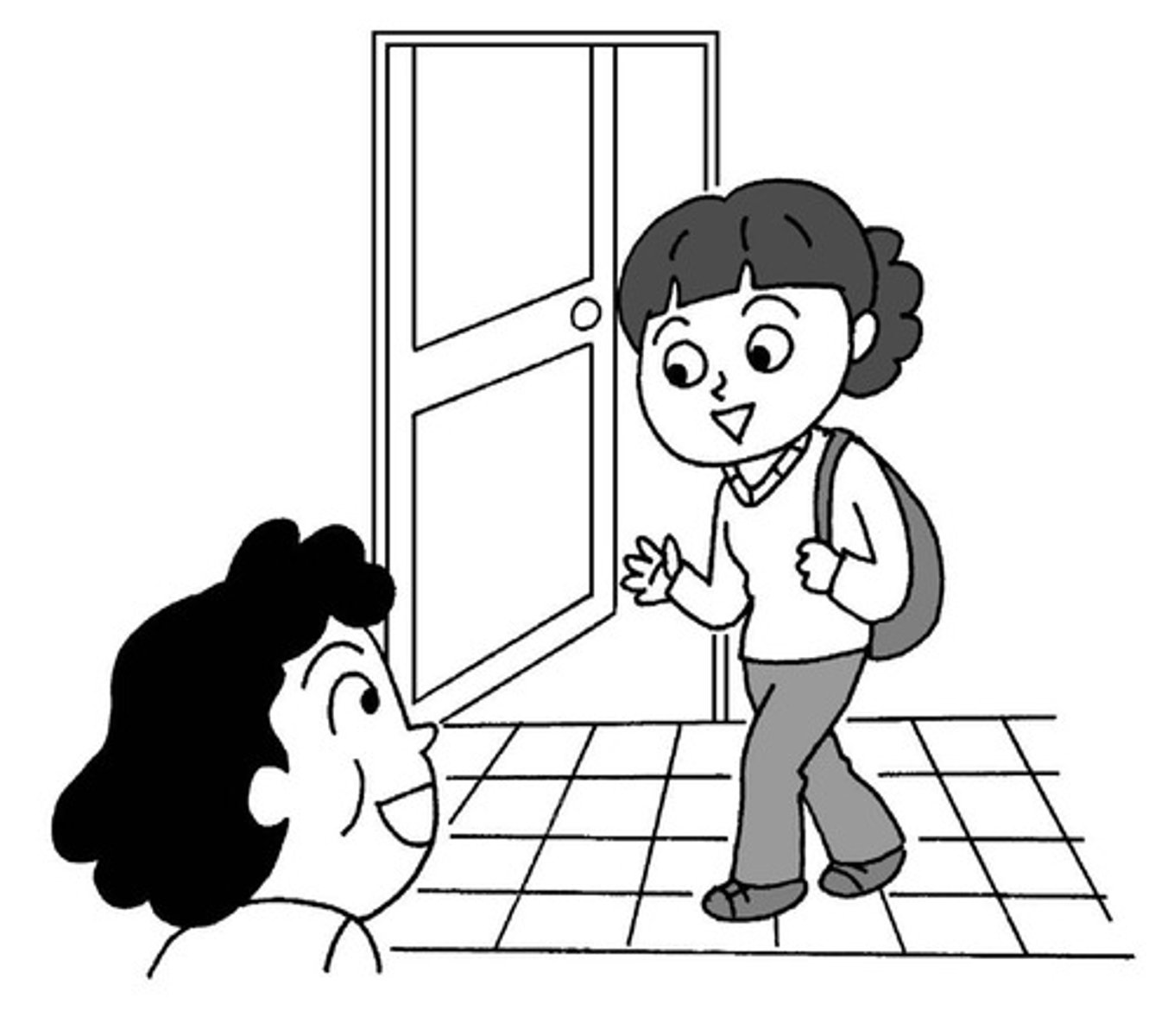 <p>Tôi đi đây (tôi đi rồi sẽ về)</p>