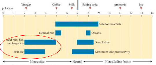 <p>What should I takeaway from this graph about pH in aquatic environments?</p>