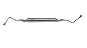 <p>clean and scrape interior of tooth socket to remove diseased tissue </p>