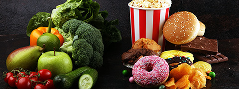 <p>(noun) <em>food for the body; the process of feeding the body</em></p><p>“Fruits and vegetables, especially green leafy vegetables, give us good _______. Junk food gives us almost none.”</p>
