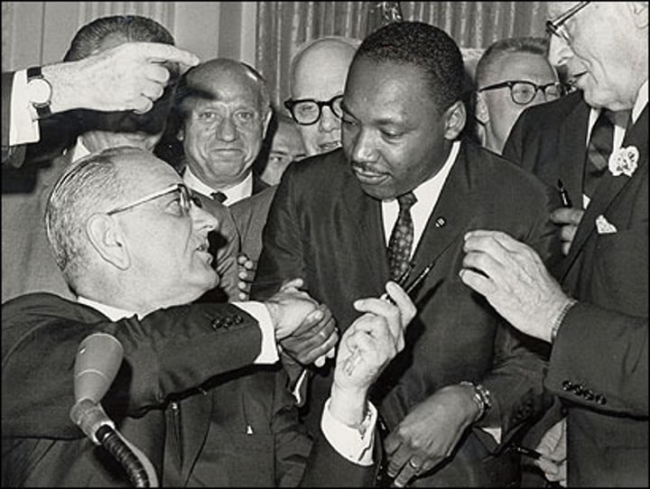 <p>A landmark piece of civil rights legislation in the United States[5] that outlawed discrimination based on race, color, religion, sex, or national origin.</p>
