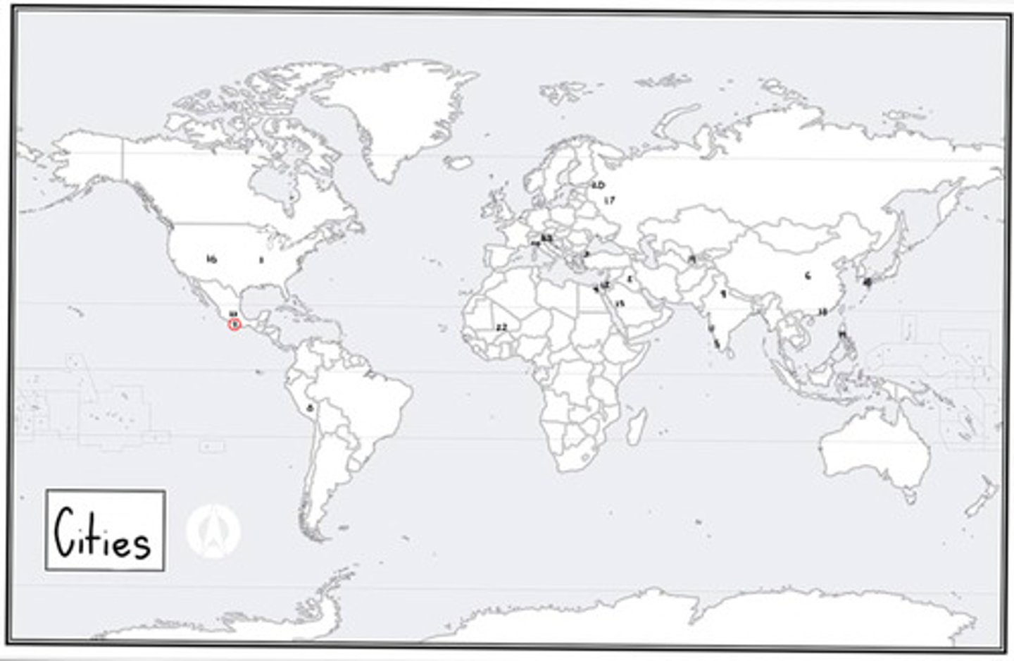 <p>What is #1? (cities)</p>