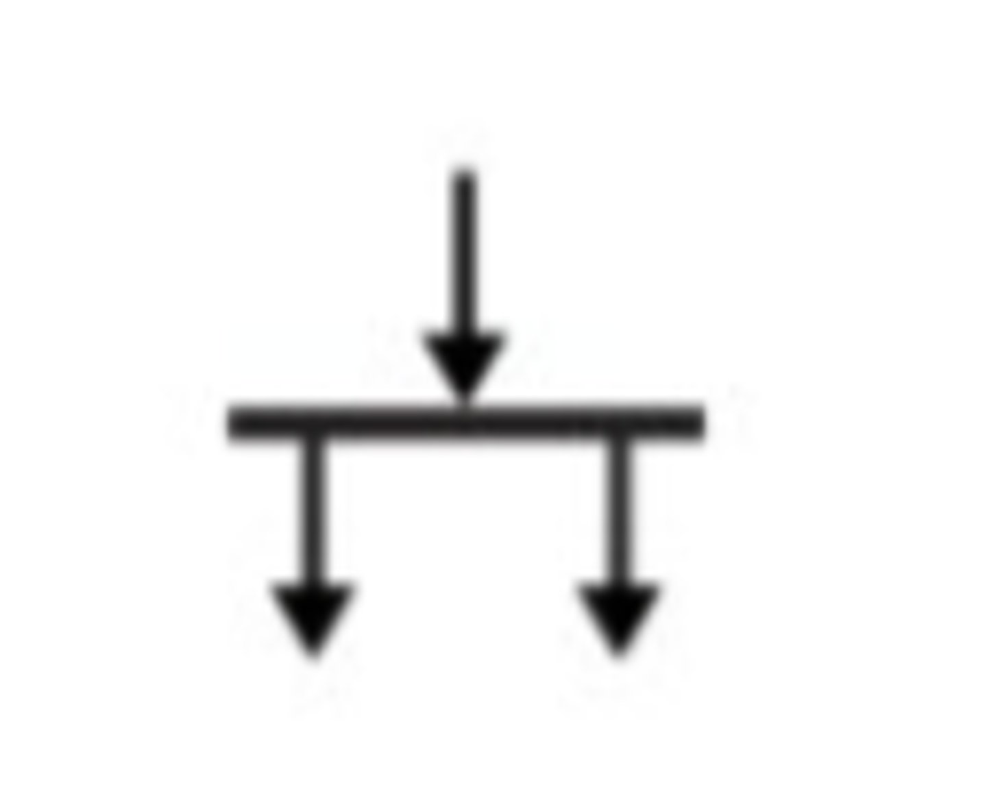<p>Used to split behaviour into a set of concurrent flows of activities for actions</p>