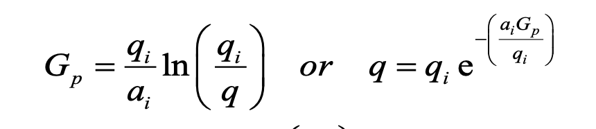 <p>What is the unit of a<sub>i</sub> in this hyperbolic DCA equation?</p>