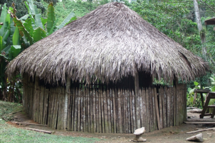une hutte