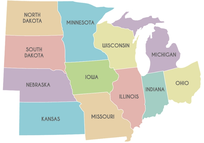 <p>12 states</p>