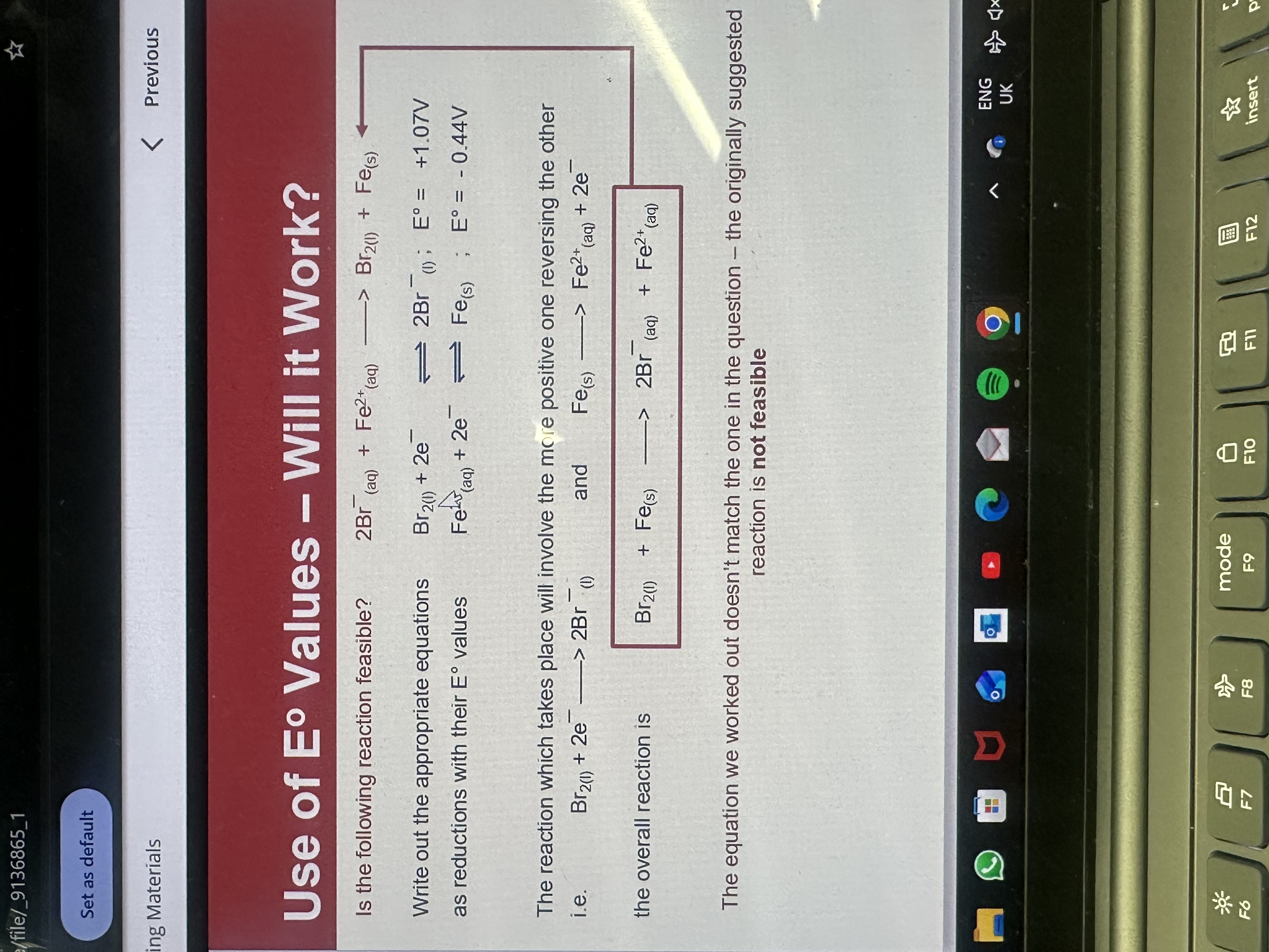 <p>Feasibility question example </p>