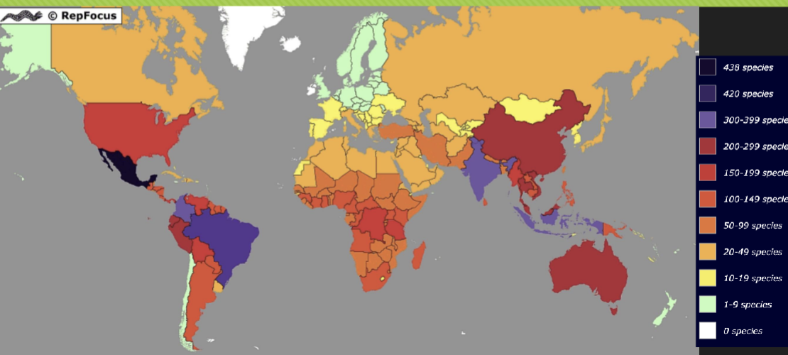 <p>Distribution: Global (except Antartica)<br>Hotspot: Mexico</p>