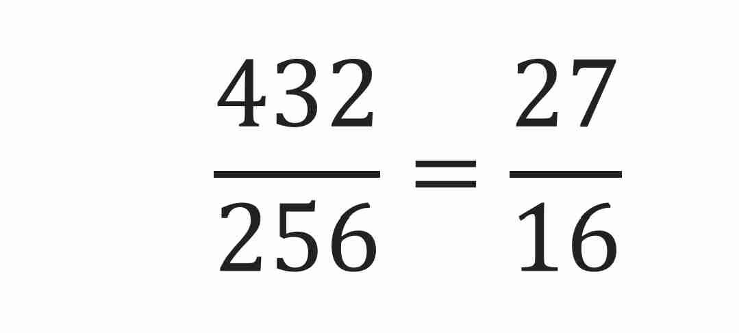 <p>Step 1: Write the largest number, divided by the smaller number as a fraction in its simplest form.</p><p>This step is a general rule for both.</p>
