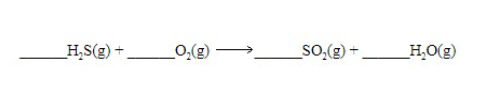 <p>Balance the following equation. The correct coefficients  (in order) are:</p><p></p><ol><li><p>2, 3, 2, 2</p></li><li><p>3, 3, 1, 1</p></li><li><p>6, 6, 3, 1</p></li></ol>