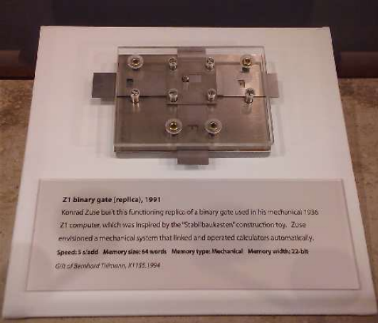 <ul><li><p>germany civil engineer</p></li><li><p>1930s and 40s</p></li><li><p>the world’s first functional program-controlled turing-commpleted computer, the Z3, in 1941</p></li><li><p>z1: first of zuse’s calculators, a mechincal binary calculator with limited programmability</p></li><li><p>z2: a follow-up to the z1, based on many of the same ideas</p></li><li><p>z3: the world’s first fully functional program-controlled electromechanical digital computer</p></li></ul><p></p>