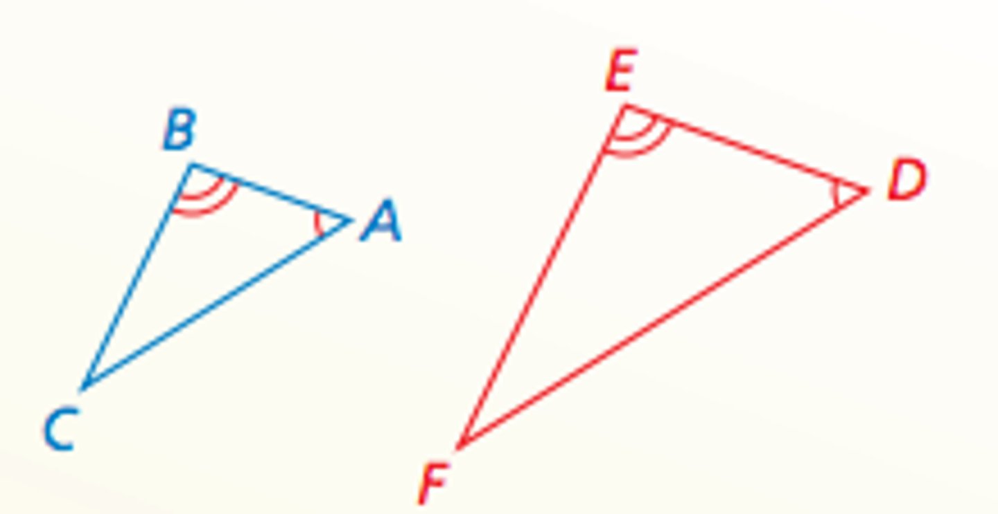 <p>a figure formed by two rays with the same endpoint</p>