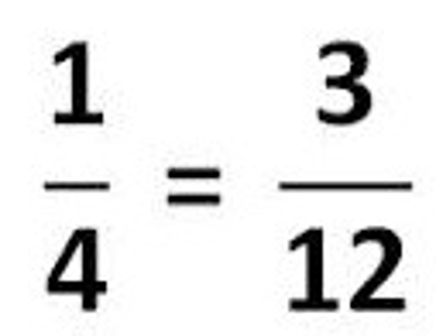 <p>expression stating two ratios are equal</p>