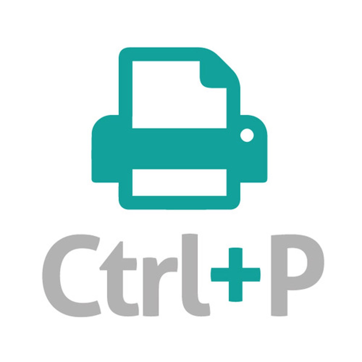<p>(n) in - print<br>= Ctrl + P</p>