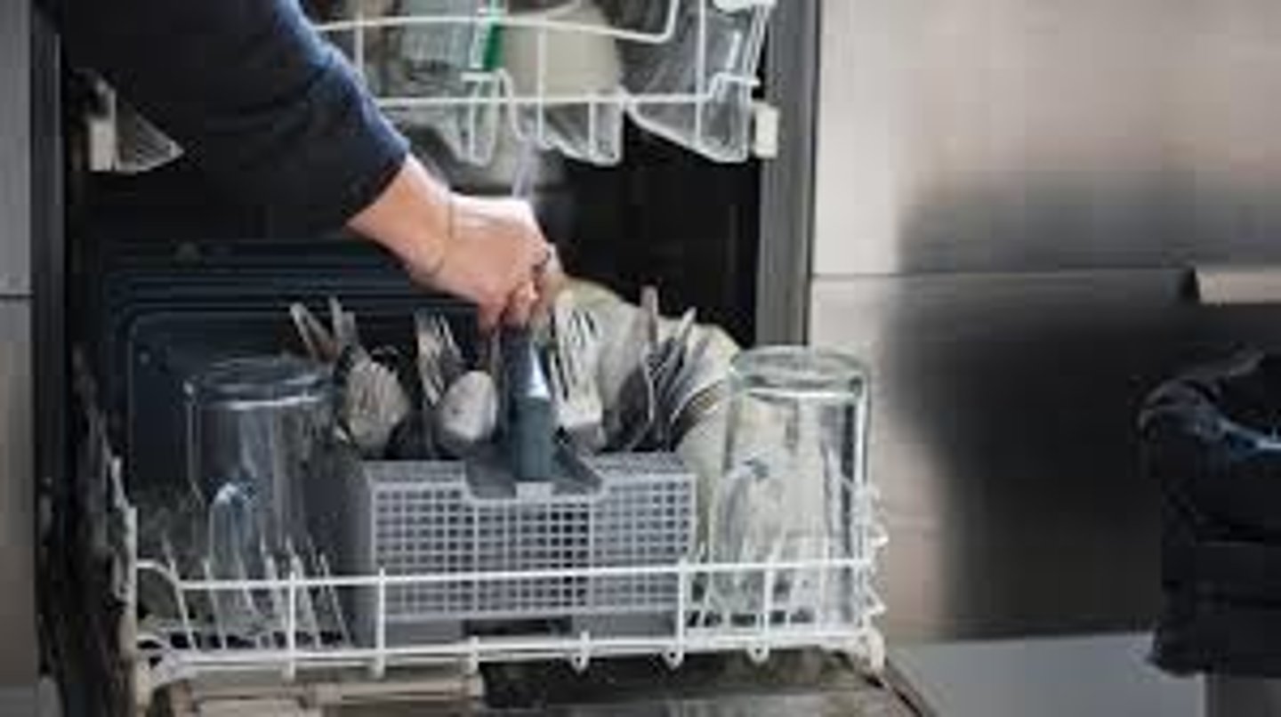 <p>to empty the washing machine</p>