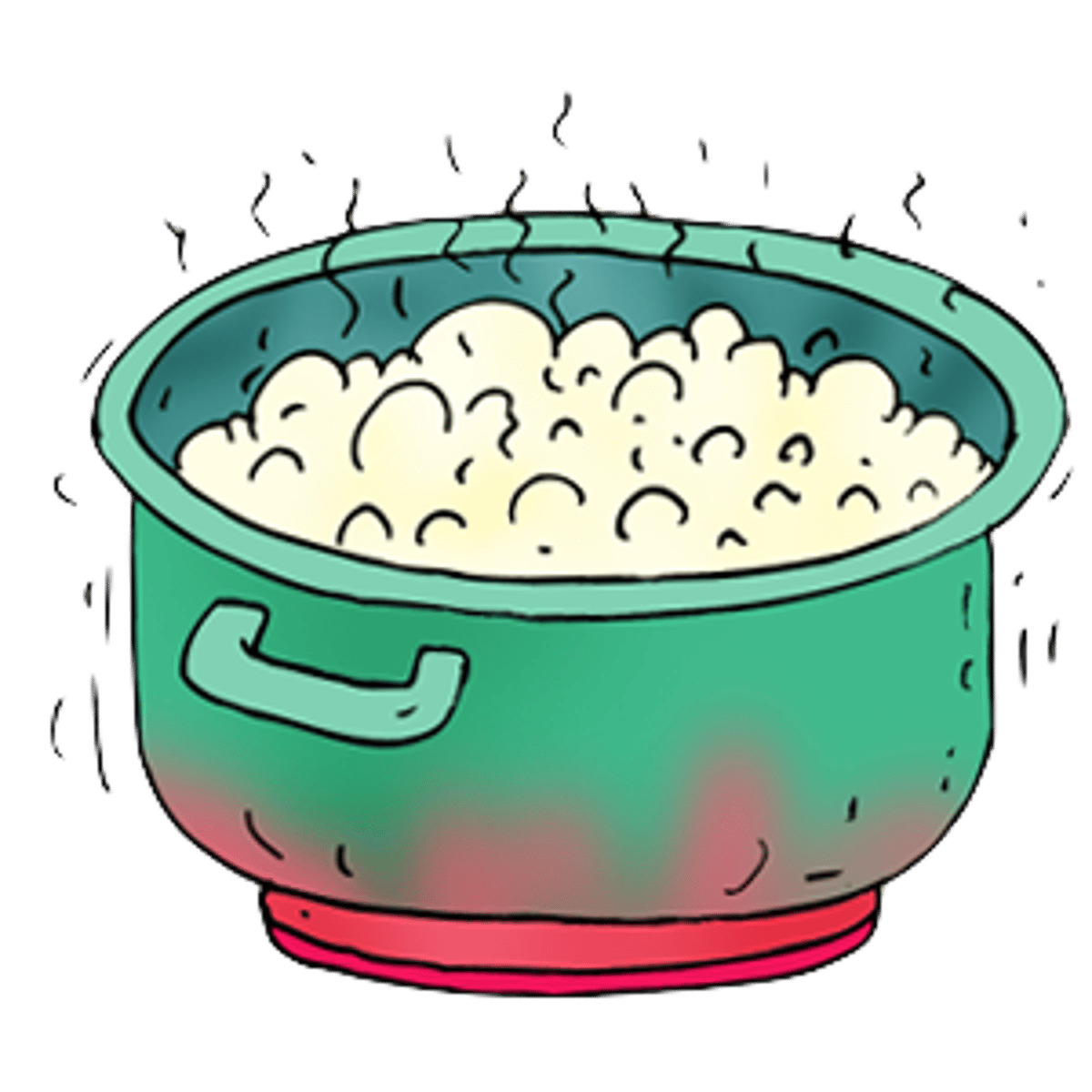 <p>to simmer</p>