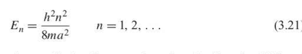 integer n, seen in this equation and many others. related to excitement state of electrode