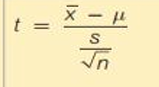 <p>t-test </p>